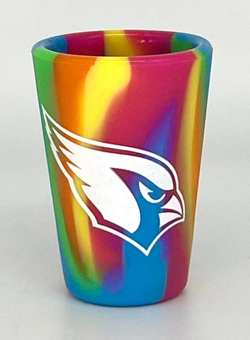 Arizona Cardinals Silicone Shot Glass Cup 1.5 oz NFL Licensed Cover
