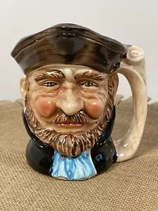 Vintage Pirate Captain Toby Mug Jug from Japan Bearded Pirate Nautical Face Mug - Picture 1 of 10