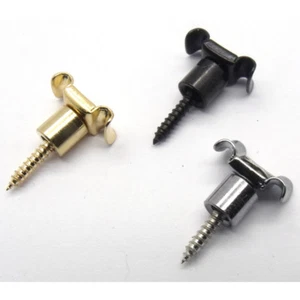 Árbol de cuerdas de guitarra en cromo, negro u dorado. 7,5 mm de distancia, 5,0 mm de alto - Imagen 1 de 5