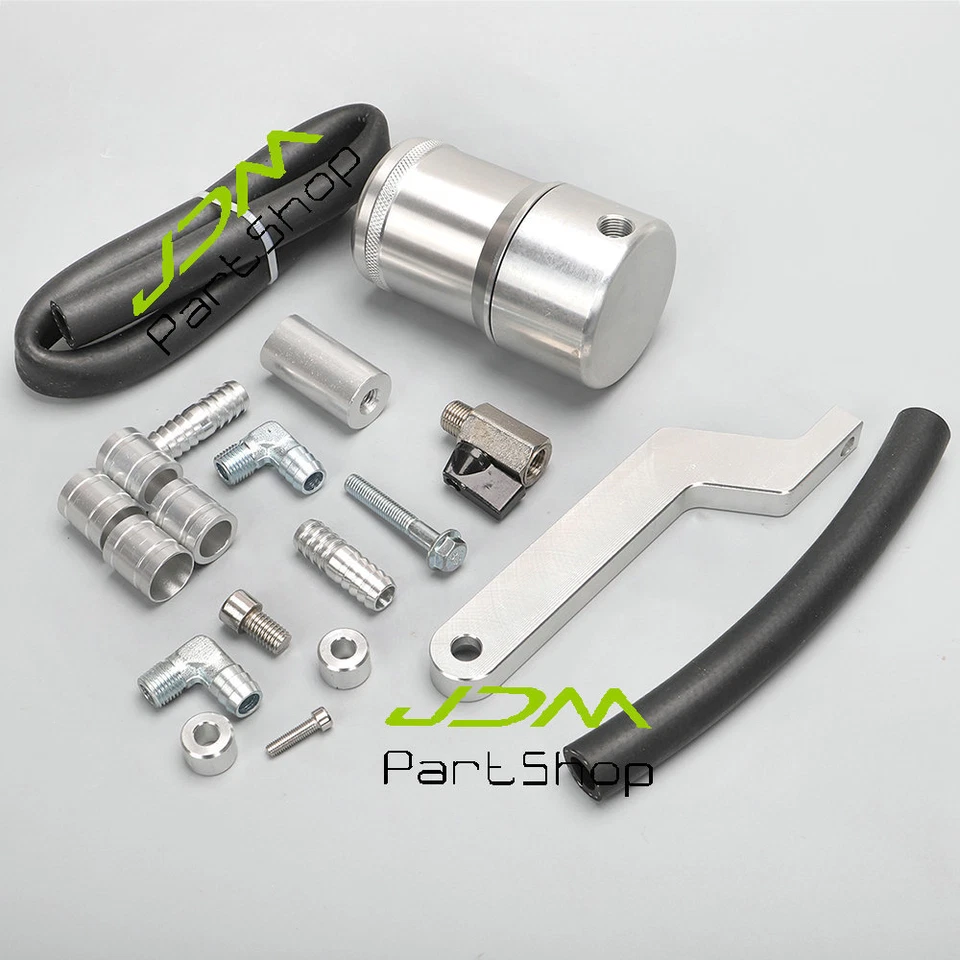 Soporte Silver Billet Oil Catch CAN Z 5,7 L HEMI para Dodge RAM 1500 2500 3500  Foto 1 de 4