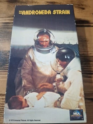The Andromeda Strain VHS Horror Sci-Fi Arthur Hill MCA Universal Home Video - Image 1 of 3