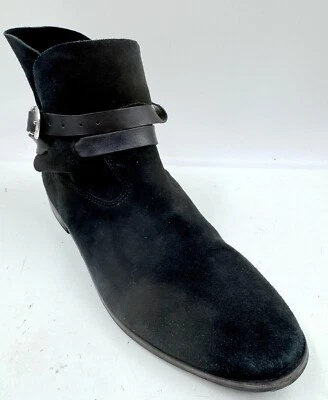 Jeffrey Campbell Lincoln Women's Booties Sz 9 M Black Suede Ankle Boots Shoes - Image 1 of 4