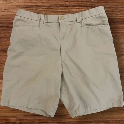 Shorts Brandini Algodão Masculino 38 Cáqui Chino Bronzeado Casual Viagem Conforto Diário - Imagem 1 de 4