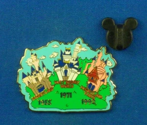 Prendedor Park Castles DLR WDW DLRP Journey Through Time 2003 LE2500 Disney #24504 - Imagen 1 de 3