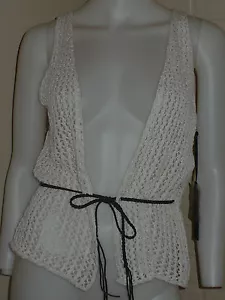 NEU HÄKELGÜRTEL CARDIGAN PULLOVER WESTE BOHO GÜRTEL URBAN LARGE - Bild 1 von 9