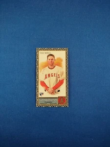 2011 Allen & Ginter's Mark Trumbo RC Rookie Mini Bordo Nero Parallelo #263 - Foto 1 di 2