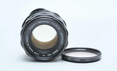 Pentax 55mm F 1.8 SMC M42 Lens W/Prinz 1A Filter - Image 1 of 3