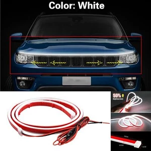 86" Dynamic LED Running Light Front Hood Strip Ambient Lamp For Jeep Compass - Picture 1 of 9