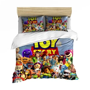 Toy Story Single King Single Double Queen King Bed Quilt Doona Duvet Cover Set - Picture 1 of 2