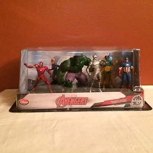 Juego de figuras exclusivo de Marvel Avengers 6 de Disney Store NUEVO - Imagen 1 de 5