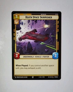 Star Wars Unlimited: Death Space Skirmisher #217 mit 2 GRATIS Karten - Bild 1 von 1
