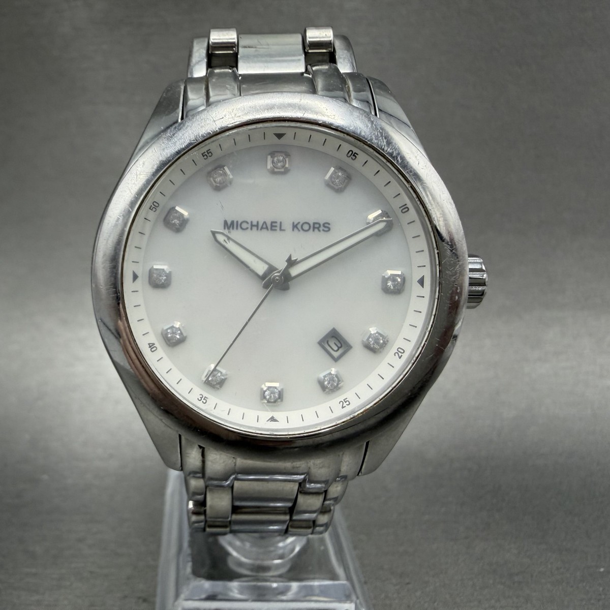 Michael Kors Silver Women\'s Watch MK5325 Michael Kors Mother of Pearl MK5325 Wrist Watch for Women  main image 2
