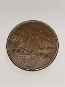 2003-D Missouri Copper Wash Error Quarter - Picture 1 of 6