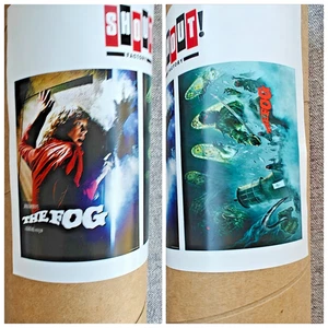 Carpenter's The Fog - Two 18 x 24 Película EDICIÓN LIMITADA Shout Factory PÓSTERS - Imagen 1 de 4