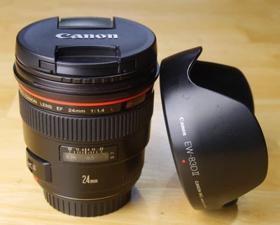 Lente Canon EF 24 mm f/1,4 L USM serie L Fast Prime Foto 1 de 4