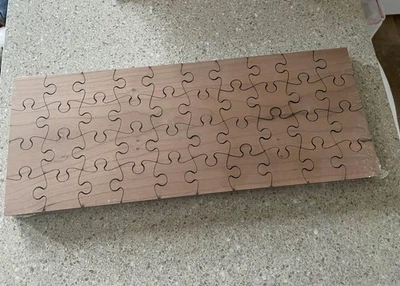 New Cherry wooden jigsaw puzzle from Vt factory - Image 1 of 3