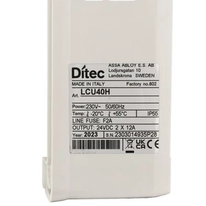 Ditec LCU40H Gate Control Logic Circuit Board and Waterproof Box Enclosure - Picture 1 of 4