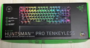 Razer Huntsman V3 Pro Tkl Tenkeyless Optical Gaming Keyboard Linear Switches - Picture 1 of 3