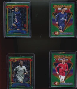 2021/22/23 Topps Finest Flashbacks 2 Cristiano Ronaldo 2+ Lionel Messi 4 Karten! - Bild 1 von 15