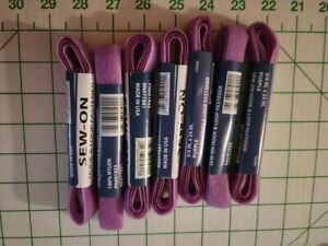 3/4 in. Sew-on Hook &Loop Fasteners. Set of 7
