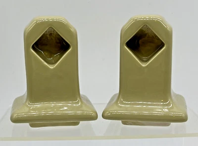 Toallero toallero arena bronceada amarillo oliva vintage postes soportes azulejos baño Foto 1 de 4