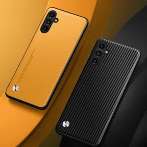 Leder Hülle Für Samsung S24 S25 Ultra S23 S22 S21 FE A15 A35 Schutz Bumper Cover - Bild 1 von 20