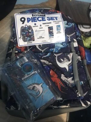 NUEVO 9 Piezas Set Mochila, dos estilos a elegir: Sea Creatures o Dream Big Foto 1 de 4