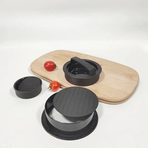 wholesale Circular meat patty press hamburger combination meat press hand tool - Picture 1 of 11