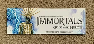 IMMORTALS GODS AND HEROES PROMO BOOKMARK NYCC SDCC 2011 RELATIVITY DIGITAL NEW - Bild 1 von 2