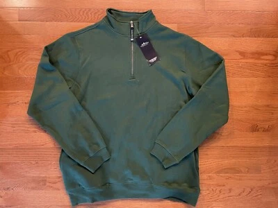 Sudadera Charles River Unisex Crosswind Cuarto Cremallera Talla M Nueva Con Etiquetas Bosque Grn 789 Foto 1 de 4