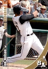 2006 San Antonio Missions Grandstand #14 Jon Nelson Orem Utah UT Baseball Card