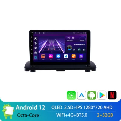 Radio estéreo de coche 9" Android 12 para Volvo XC90 2004~14 GPS NAVEGACIÓN Carplay DSP BT 4G Foto 1 de 4