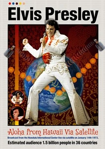Elvis Presley - Aloha from Hawaii - Exclusively Made By Mashed Designs - Foto 1 di 10
