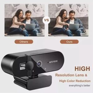 1080P Follat Usb Forc Usb Focus fotocamera auto con microfono per Lapetable - 18 - Foto 1 di 13
