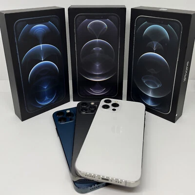 Apple iPhone 12 Pro SEHR GUT Graphite Gold Blue 128GB 256GB 512 OVP Ohne Simlock - Bild 1 von 4