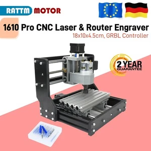 【EU】3 Achse USB Mini 1610 Pro CNC Router PVC PCB Holzfräsen Gravur Lasermaschine - Bild 1 von 9
