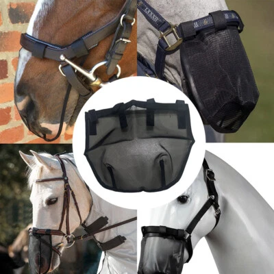 Horse Nose Net Sun Fly Mask Shield Pollen Filter Animal Nose Protection Net New~ - Image 1 of 4