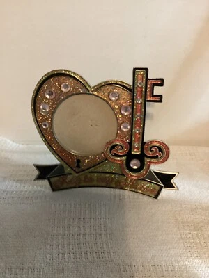 "Marco de fotos Key To My Heart San Valentín novedad 6"" de alto" Foto 1 de 4