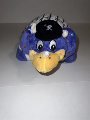 Pillow Pets Colorado Rockies Large Baseball Plush Pillow Mascot 16” Cover