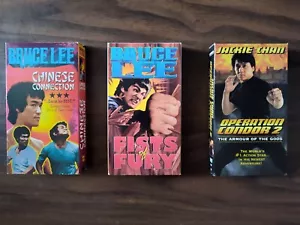 Bruce Lee and Jackie Chan Kung Fu VHS - Picture 1 of 2