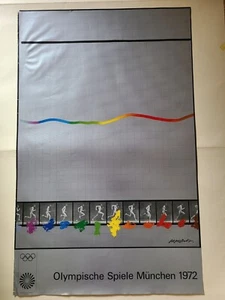 Póster de los Juegos Olímpicos de Munich 1972 de Shusaka Arakawa, GmbH 1970 - Imagen 1 de 8