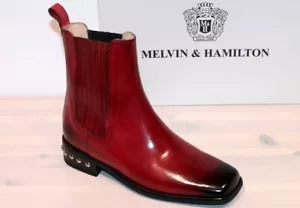 MELVIN & HAMILTON Leder Stiefelette Chelsea-Boots Western - UMA 1 Ruby - Neu! - Bild 1 von 10