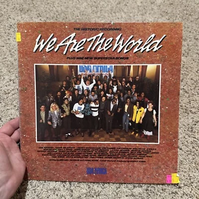 USA for AFRICA/WE ARE THE WORLD, 1985 Columbia Pitman Press, USA 40043 EX - Image 1 of 4
