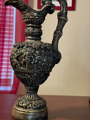 Jarra Florentina - Fibra de Vidrio - Estatua Jardín Interior/Exterior Foto 1 de 4