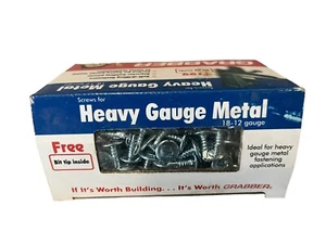 Grabber Dry Wall Screws Heavy Gauge Metal #2 8 x 1/2" 1LB X34Z - Picture 1 of 3
