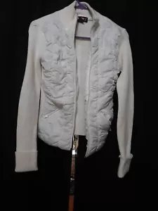 juniors Jacket white Say What size large - Picture 1 of 3