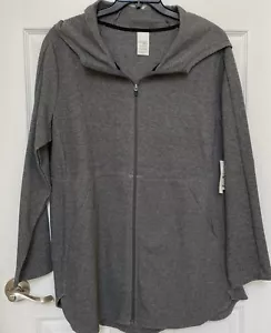 danskin now Tunika Jacke Gr. XXL (20) Neu anthrazitgrau - Bild 1 von 4