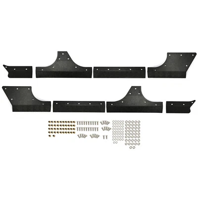 For Jeep Wrangler JK JKU 07-18 2008 Steel Door Body Armor Cladding Rocker Guards - Image 1 of 4