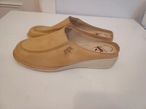 Pikolinos Womens Tan Brown Leather Mule Shoes Size 38 - Picture 1 of 11