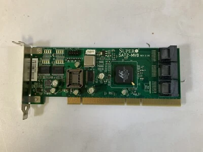SuperMicro SAT2-MV8 8 Port SATA PCI-X-133 Adapter "E4D" - Image 1 of 4